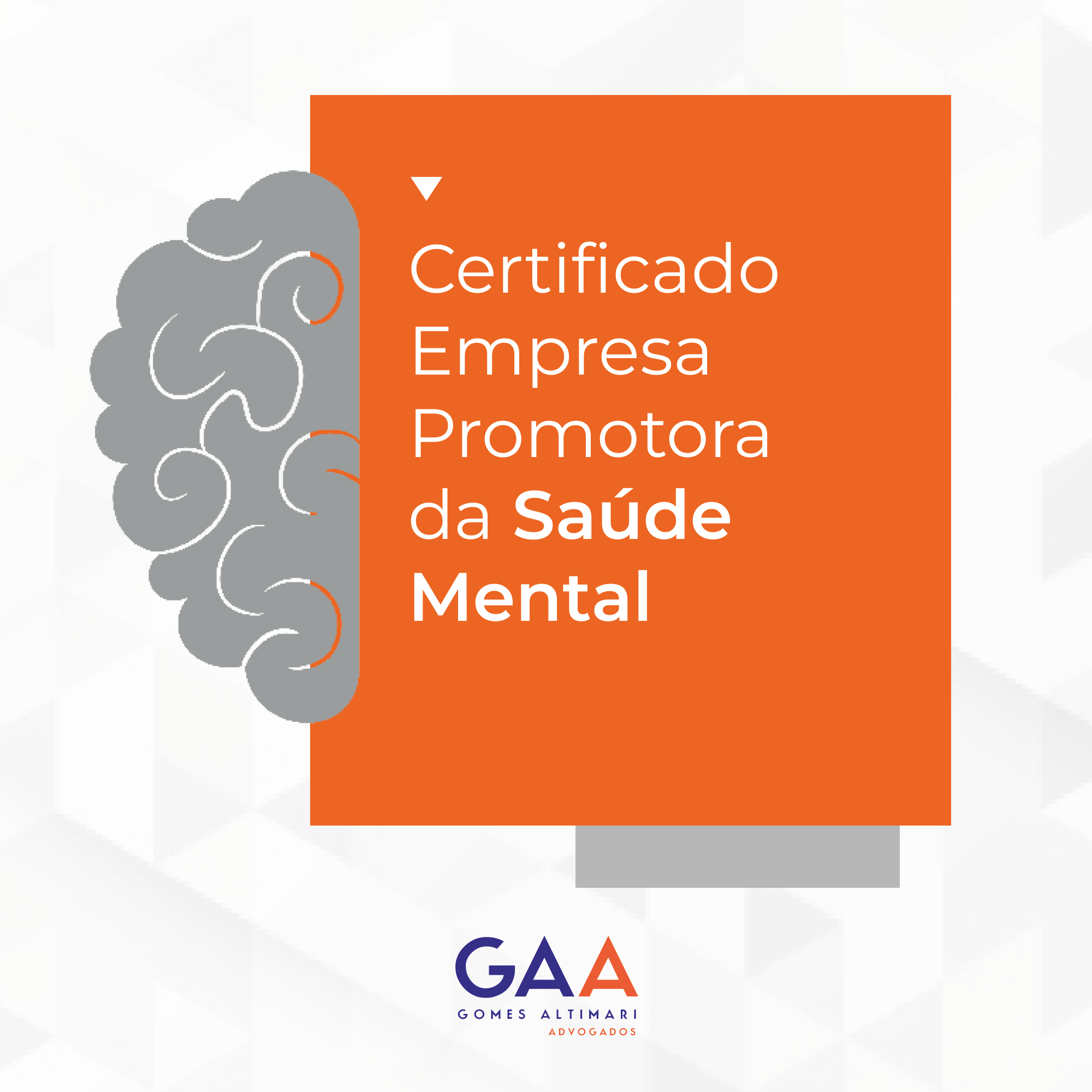 Certificado de Empresa Promotora da Saúde Mental